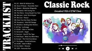 Classic Rock Songs 70s 80s 90s Full Album - Queen, Eagles, Pink Floyd, Def Leppard, Bon Jovi, ACDC