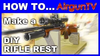 HOW TO make a Rifle Rest on the cheap