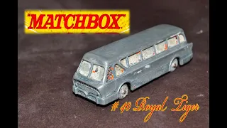 lesney matchbox #40 royal tiger coach restoration
