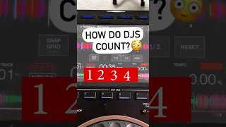 How do DJs count? #shorts