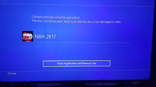 PS4 Cannot continue using the Application. Make sure the disc is not damaged or dirty. SOLVED 2023