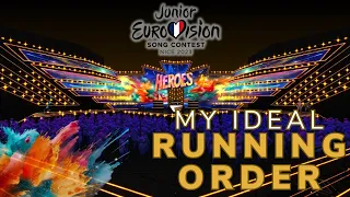 My Ideal Running Order JESC 2023 | Running Order Junior Eurovision 2023 Orden de Actuación