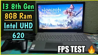 Horizon Zero Dawn Game Tested on Low end pc|i3 8GB Ram & Intel UHD 620|Fps Test 😇|