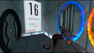 the portal 1 crosshair is better than portal 2's