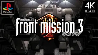 Front Mission 3 PS1 Cutscenes 4K (A.I. Upscaling)