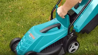 Unboxing assembling and testing BOSCH ARM(Rotak) 32 1200W Lawnmower - Bob The Tool Man