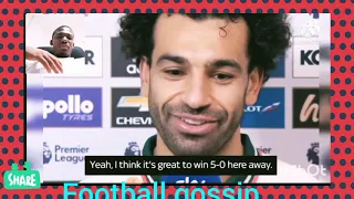mo Salah reaction vs Manchester united