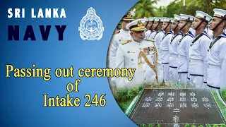 Passing out ceremony of Intake 246