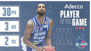 Adecco player of the game vs. Nässjö Basket: Toure' Murry