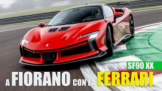 Ferrari SF90XX -  A Fiorano con il "mostro"