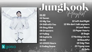 Jungkook (정국) of BTS Playlist [solo and cover] [Incl. 3 D] [2023 Updated]
