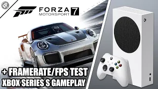 Forza Motorsport 7 - Xbox Series S Gameplay + FPS Test