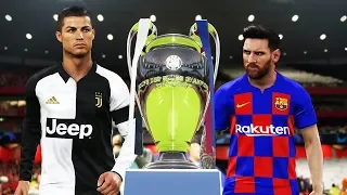 PES 2019 - Barcelona vs Juventus - Final UEFA Champions League 2019/2020 - Messi vs Ronaldo