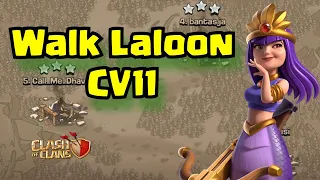 QUEEN WALK LALOON CV11 - ESTRATÉGIA DE ATAQUE | Clash of Clans