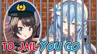 Lamy Goes to Jail feat. Oozora Subaru【Hololive/Eng Sub】