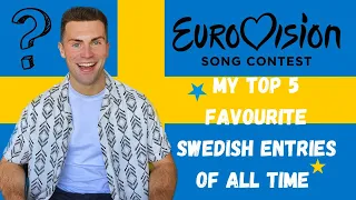 LET’S REACT TO MY TOP 5 FAVOURITE EUROVISION ENTRIES | SWEDEN EDITION