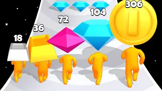 COIN HEAD RUN: Level Up Coin, Number Games (All Levels)