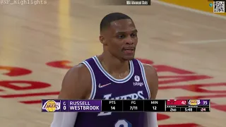 Russell Westbrook  25 PTS 6 REB 8 AST: All Possessions (2021-11-15)