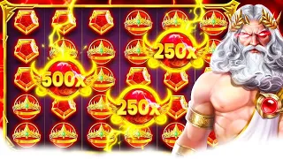 СЫГРАЛА БОМБА 500Х ЭТО MAX WIN??!! В Gates of Olympus | ЗАНОСЫ НЕДЕЛИ В GATES OF OLYMPUS