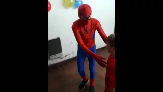 Spiderman back flip fail
