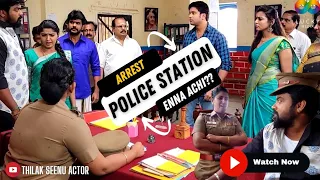 Rajapandi vs Vetri Police 🚔👮🏽‍♂️ Station | Sequence Vanthaipola suntv serial | Behind the scenes 🌞