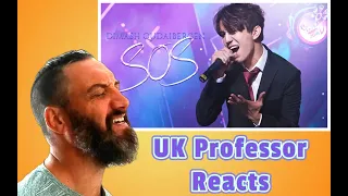 Dimash SOS. UK Psychology Professor First Time Reaction.