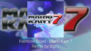 Rainbow Road - Electro Remix 🎵 / Mario Kart 7