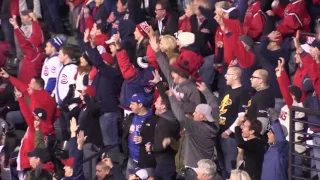 Cleveland Indians fans enjoy game 1 of the World Series