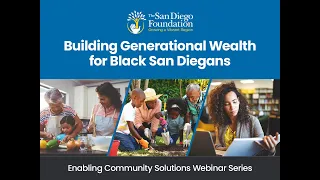 Building Generational Wealth for Black San Diegans