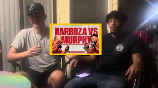 UFC Fight Night - Barboza vs Murphy Card Breakdown & Betting Tips