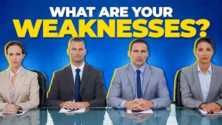 WHAT ARE YOUR WEAKNESSES? (6 GOOD Weaknesses To Give In A Job Interview!)