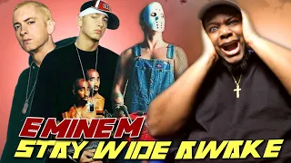 WHY IS THIS SONG SO FREAKING DARK?!!! Eminem - Stay Wide Awake | (REACTION)!!!