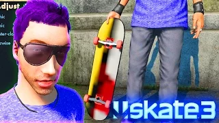 Grip Tape Glitch - X7 Albert NEW Skate 3 Skater | X7 Albert