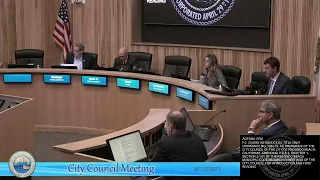 Redondo Beach City Council Meeting August 15, 2023