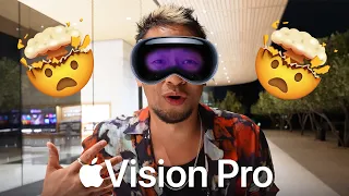 Apple Vision Pro  - I Got The Hands-On Demo At WWDC 2023! My Raw Reactions!