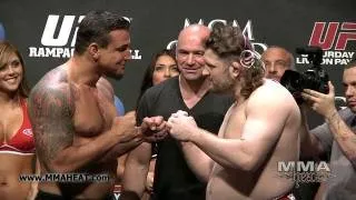 UFC 130: Frank Mir vs Roy Nelson: Weigh-In + Face-Off