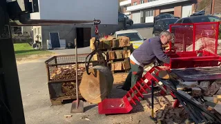 Growi Schichtholzspalter Hartholz Buche 👍 (Holzspalter)