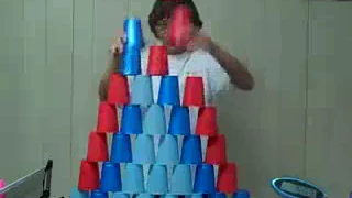 The Pyramid Of Plastic Cups