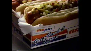 1988 AMPM Hot Dogs "The Great Baseball Special" TV Commercial