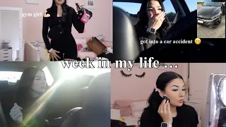 *chaotic* week in my life ( I got into a car accident...)