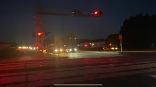 Railroad crossing malfunction, but I save the day