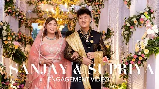 Sjpoon and Supriya's Magical Engagement Celebration / VivahNepal