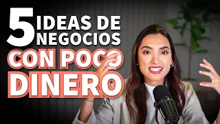 5 IDEAS DE NEGOCIO MUY RENTABLES 💰 ¡CON POCO DINERO! - Tati Uribe