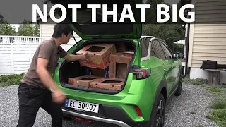 Opel Mokka-e banana box test