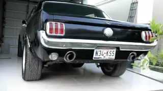 Mustang 66, V8 sound