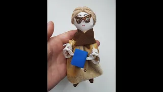 How to make a Doll with Your Own Hands from Fabric and Thread || Making a Grandma Doll