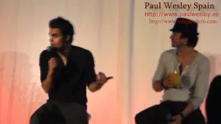 BloodyNightCon2 Panel 1 Paul Wesley/Ian Somerhalder Part1