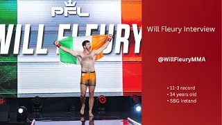 Will Fleury breaks down expectations for the 2023 PFL season, upcoming fight against Krysztof Jotko