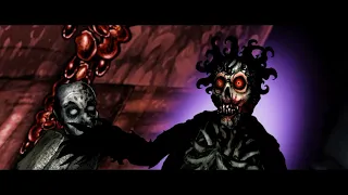 City of Rott Otherworld Demon Stalker Monster Infects Human in Animated Zombie Horror Movie Feature