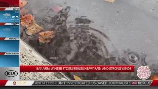 Bay Area winter storm brings heavy rain and strong winds